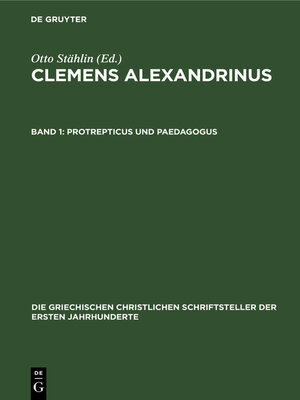 cover image of Protrepticus und Paedagogus
